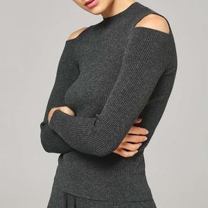 Ivy Park Cut Out Ribbed Sweater